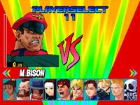 une photo d'Ã©cran de Street Fighter EX plus Alpha sur Sony Playstation